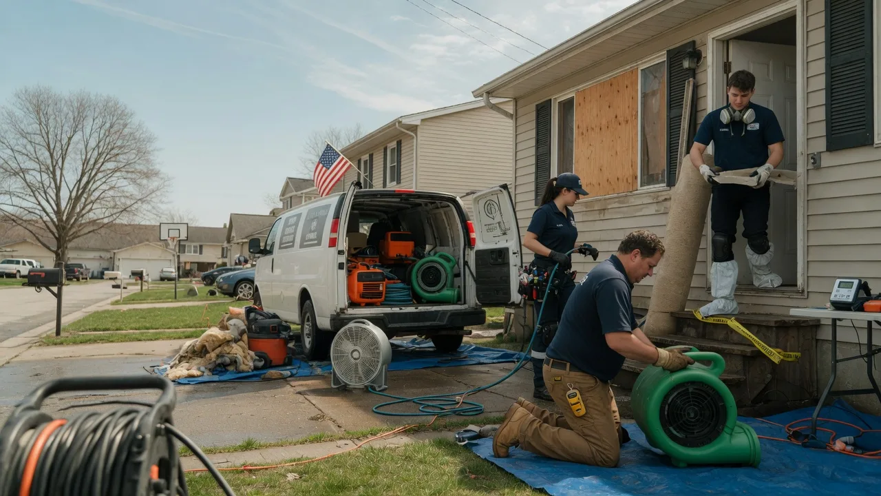 Water Damage Restoration in Richlandtown, PA near me